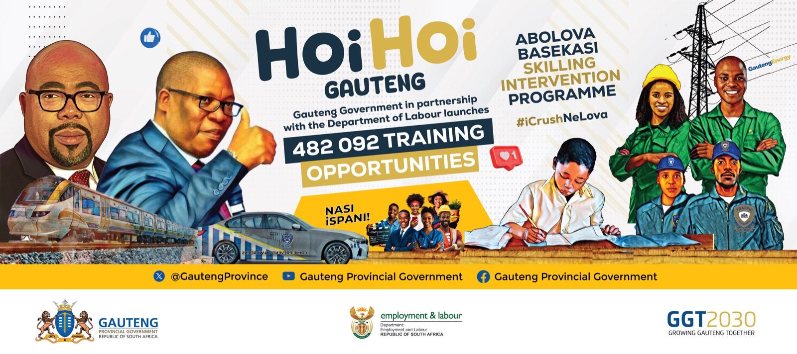 2024 HoiHoi Gauteng- Abolova baseKasi skilling intervention programme